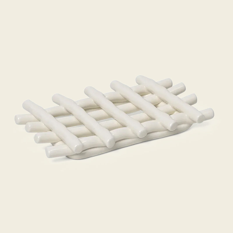 ferm LIVING | Ceramic Soap Tray - Off White