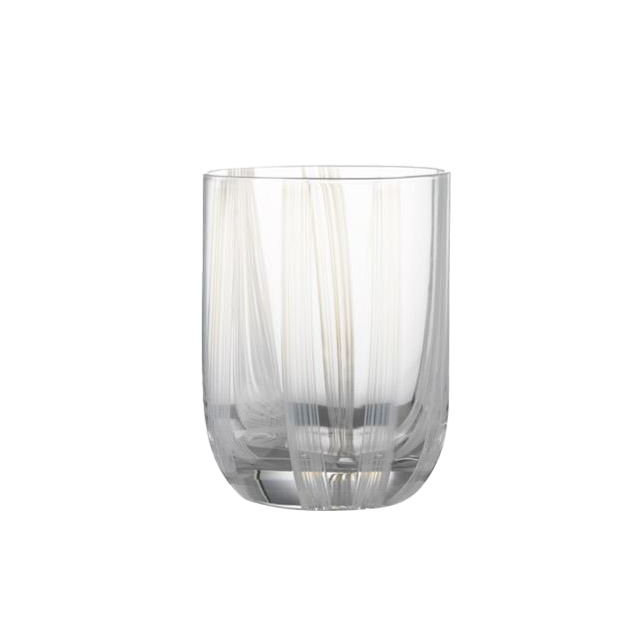 Normann Copenhagen | Stripe Glass - White Stripes