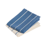 HAY | Outdoor Market Tea Towel - Set of 2 - Blue & Beige