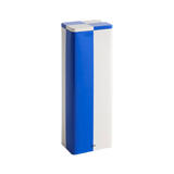 HAY | Tin Container - Slim - Blue and Off-White