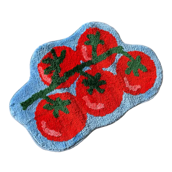 Harriet Says Hi | Tomato Bath Mat