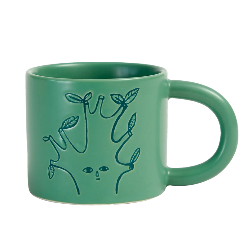 Donna Wilson | Ceramic Tree Mug - Green