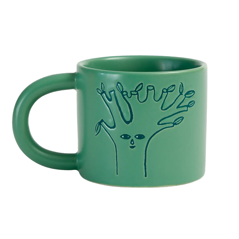 Donna Wilson | Ceramic Tree Mug - Green