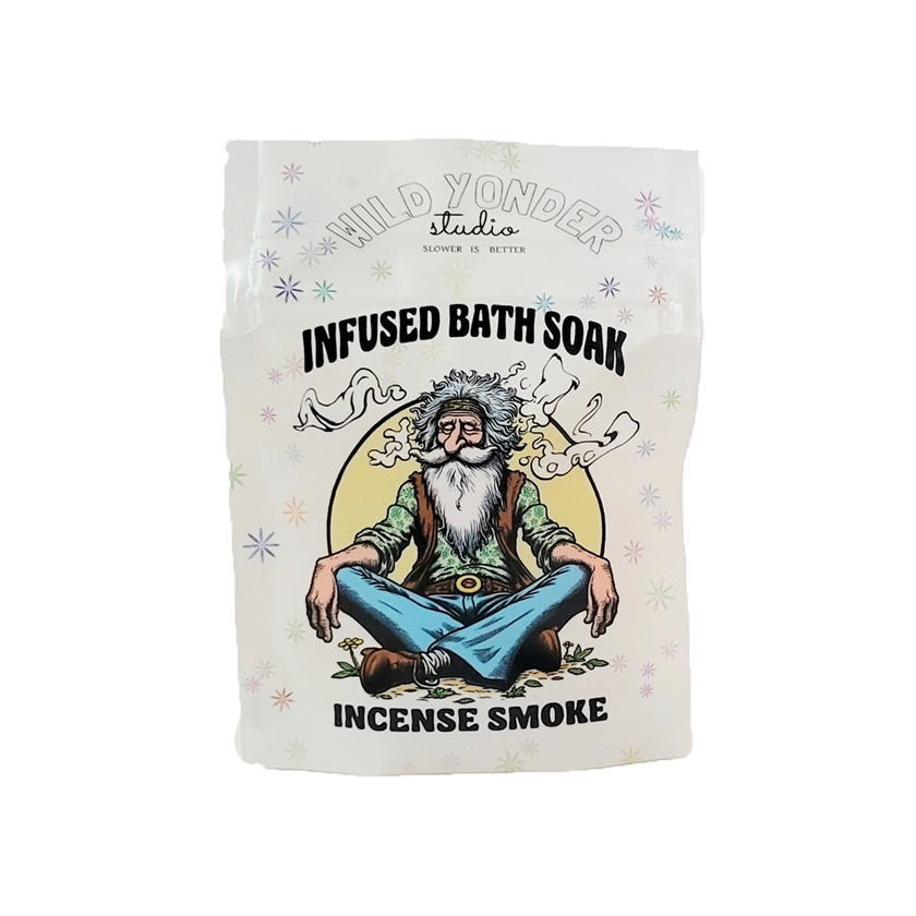 Wild Yonder Botanicals Sea Salt Bath Soaks Incense Smoke 2.5oz