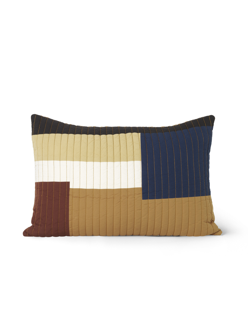 Ferm LIVING | Shay Quilt Cushion - Mustard