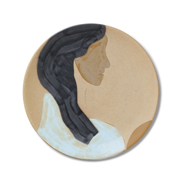 ferm LIVING | Hessa Ceramic Platter - Multi