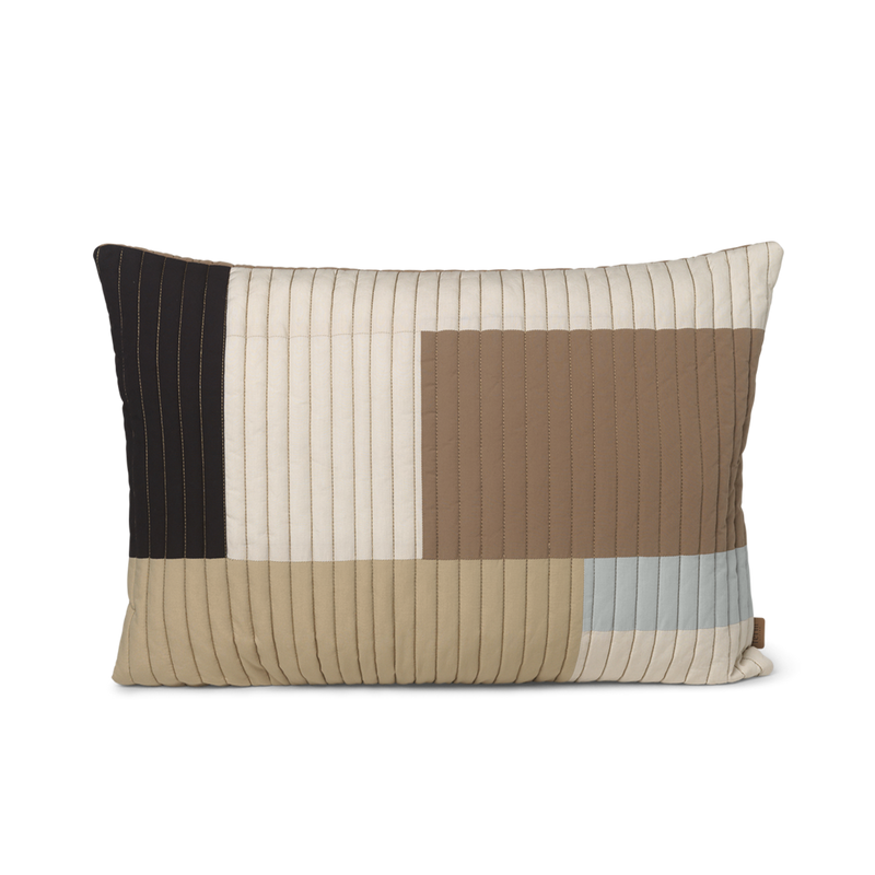 Ferm LIVING | Shay Quilt Cushion - Desert