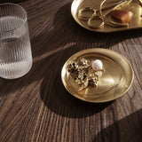 Ferm LIVING | Basho Tray Round - Brass