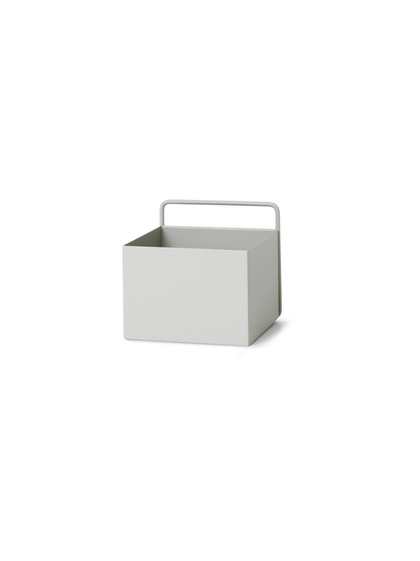 ferm LIVING | Wall Box - Light Grey - Square