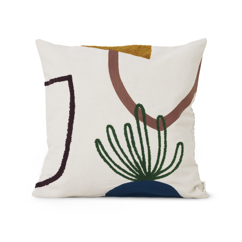 ferm LIVING | Mirage Cushion - Island