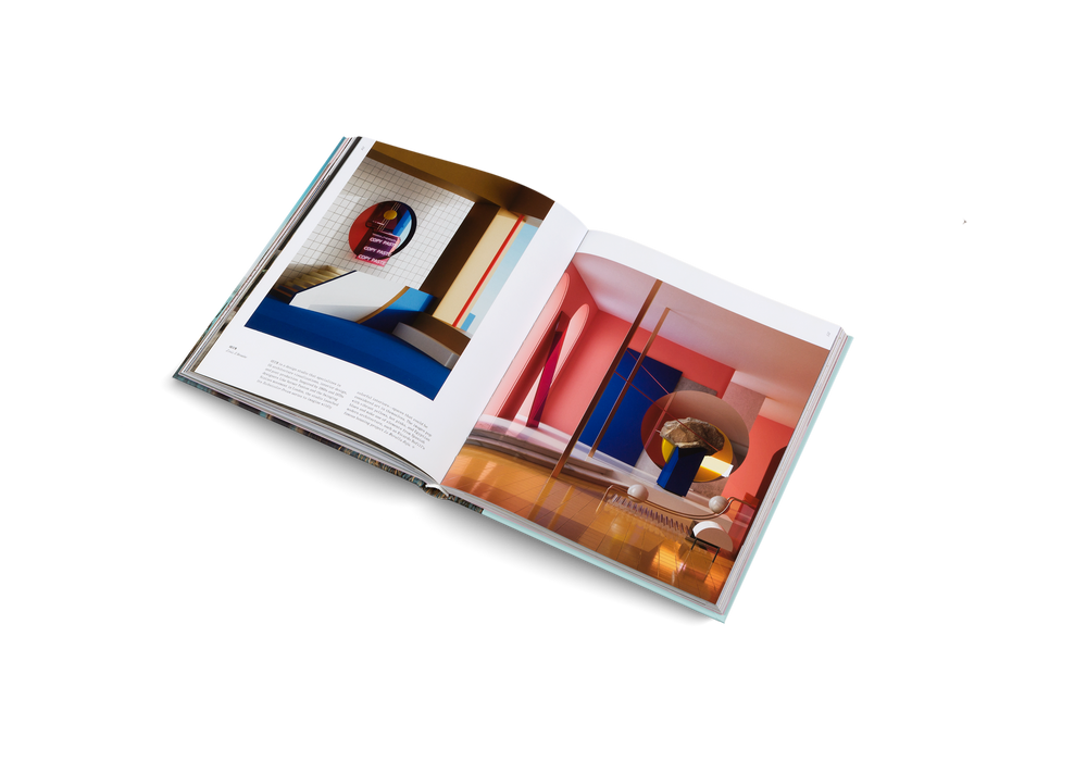 Dreamscapes & Artificial Architecture by Gestalten, open to a photo spread