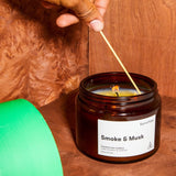 Earl of East | Smoke & Musk - Soy Wax Candle - 500ml [17.5oz]