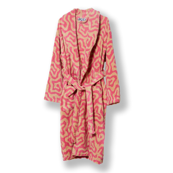 Dusen Dusen | Cotton Terry Bathrobe - Spiral