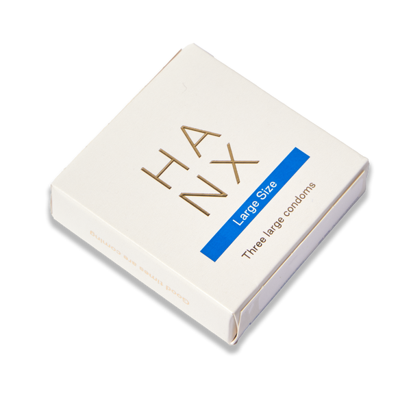 HANX | Large Condoms - 3 Pack
