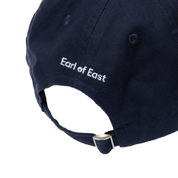 Earl of East | 'Take Flight' Embroidered Cotton Cap - Navy