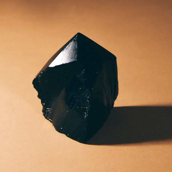 She's Lost Control | Black Obsidian - Large Crystal