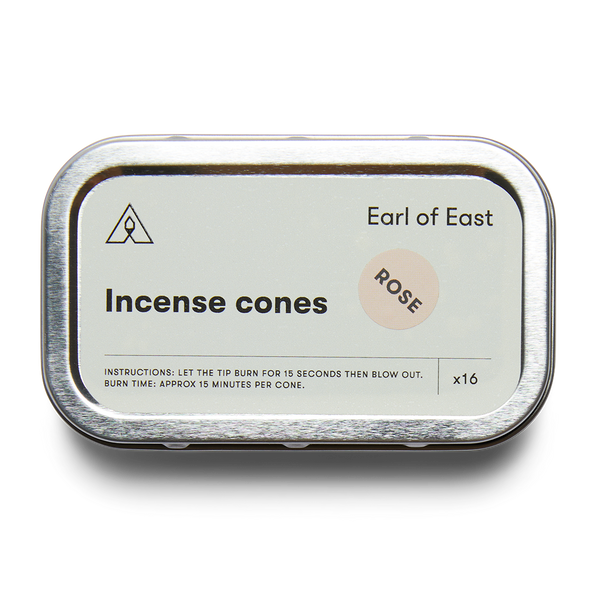Earl of East | Incense Cones - Rose