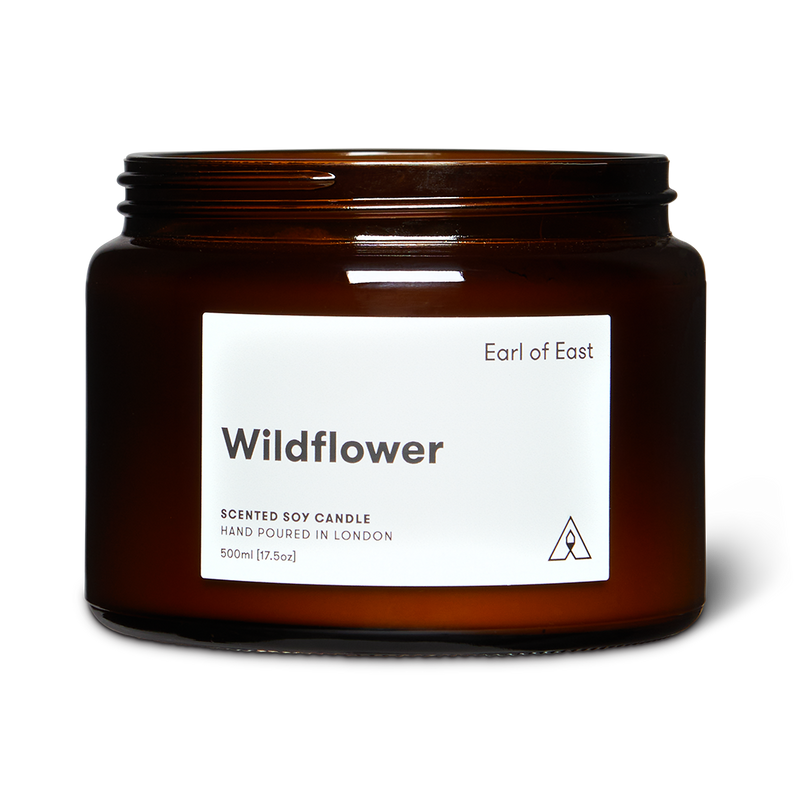Earl of East | Wildflower - Soy Wax Candle - 500ml [17.5oz]