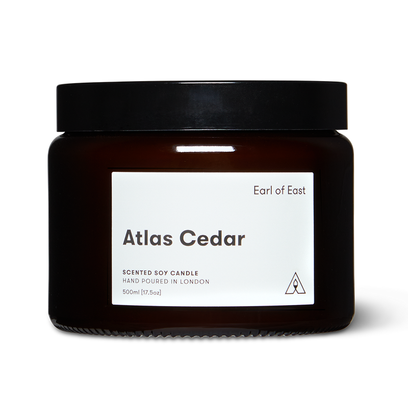 Earl of East | Atlas Cedar - Soy Wax Candle - 500ml [17.5oz]