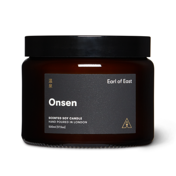 Earl of East | Onsen - Soy Wax Candle - 500ml [17.5oz]