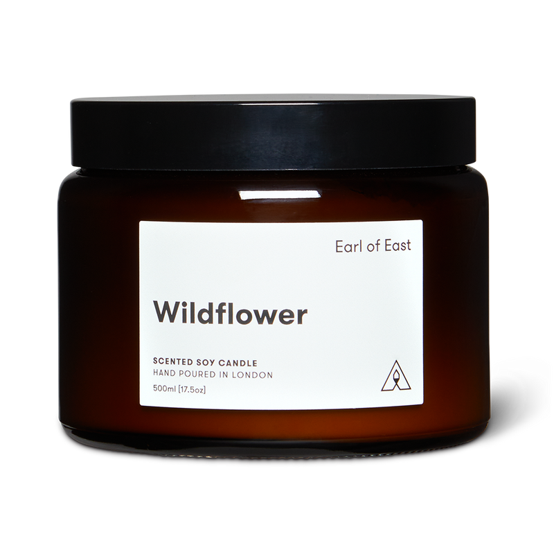 Earl of East | Wildflower - Soy Wax Candle - 500ml [17.5oz]