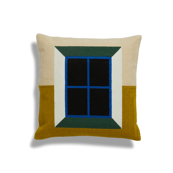 Dusen Dusen | Embroidered Cushion - Window