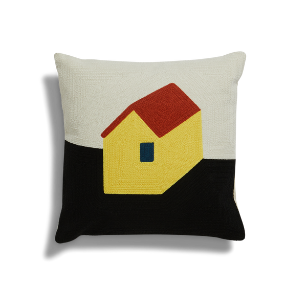 Dusen Dusen | Embroidered Cushion - House