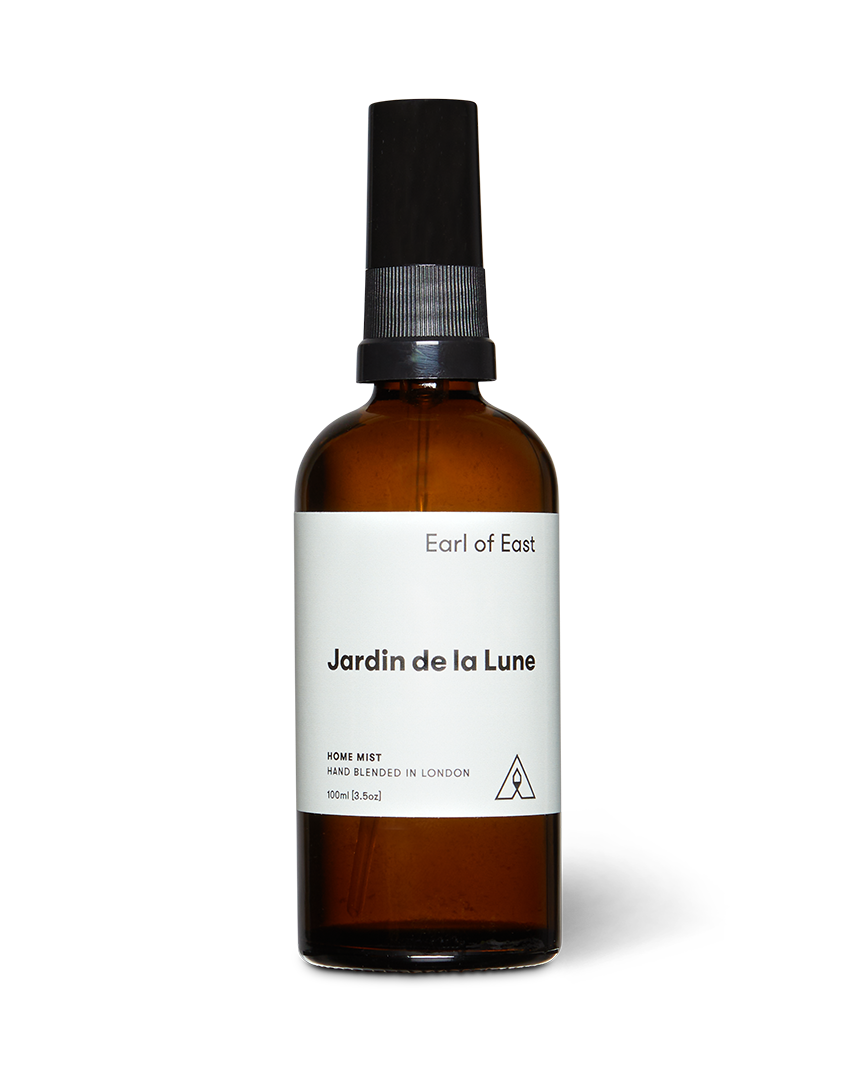 Jardin de la Lune Home Mist 100ml by Earl of East in amber glass spray bottle