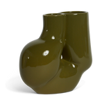 Hay | W&S Chubby Vase - Olive Green
