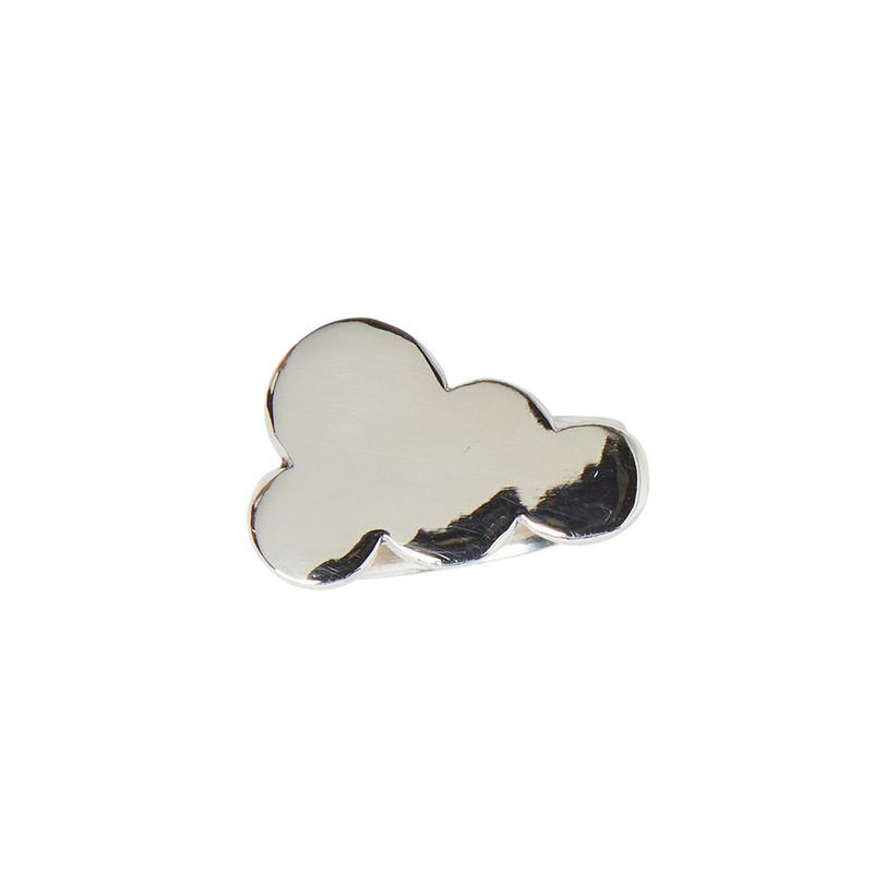 Night Time Holiday | Cloud Ring - Silver
