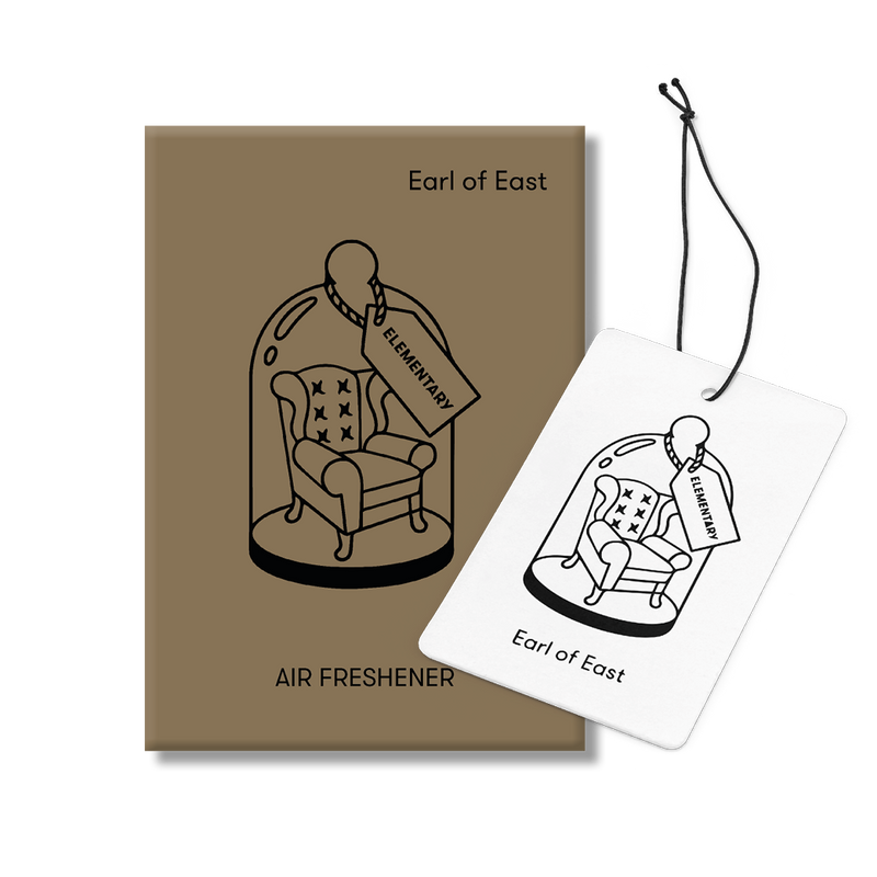 scented car air freshener scent tag for wardrobe leather amber 
