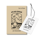 scented car air freshener scent tag for wardrobe cedar wood white musk