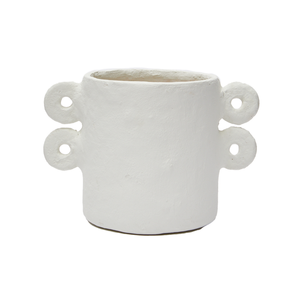 Serax | Papier-Mâché Pot - Beige Double Handle