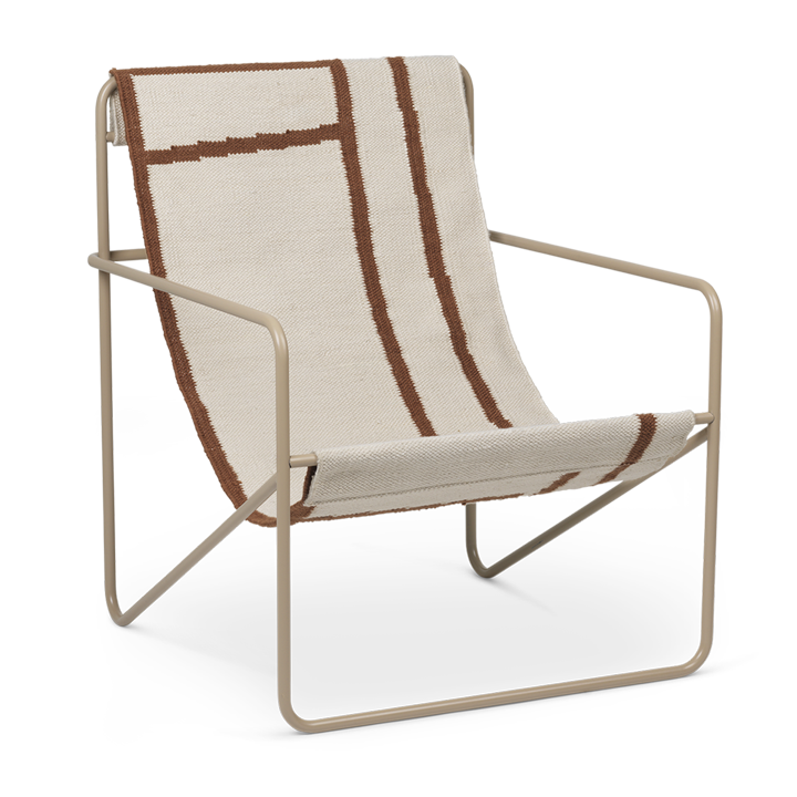 ferm LIVING | Desert Lounge Chair - Cashmere Frame