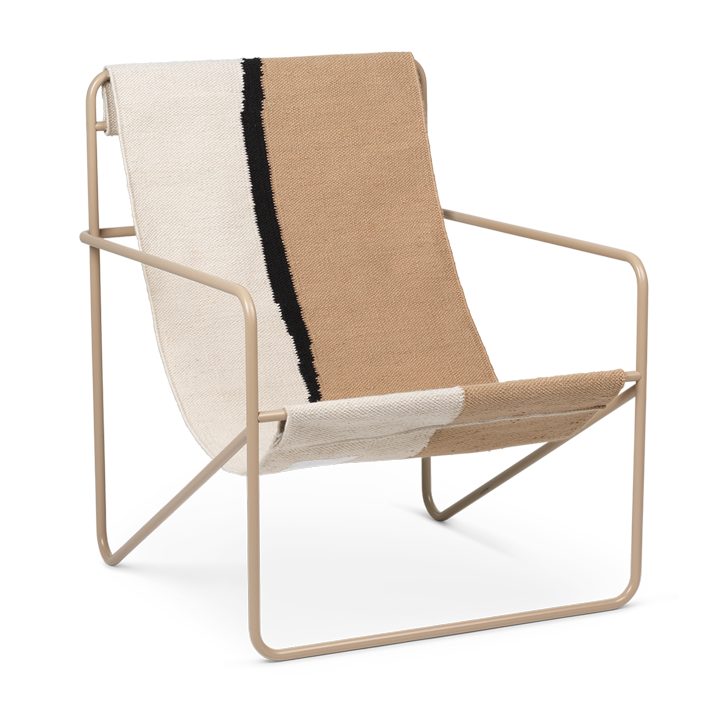 ferm LIVING | Desert Lounge Chair - Cashmere Frame