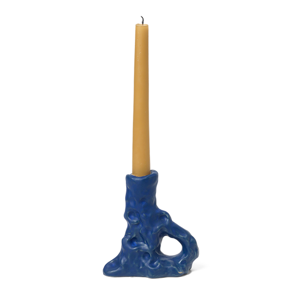 Ferm LIVING | Single Dito Candle Holder - Bright Blue