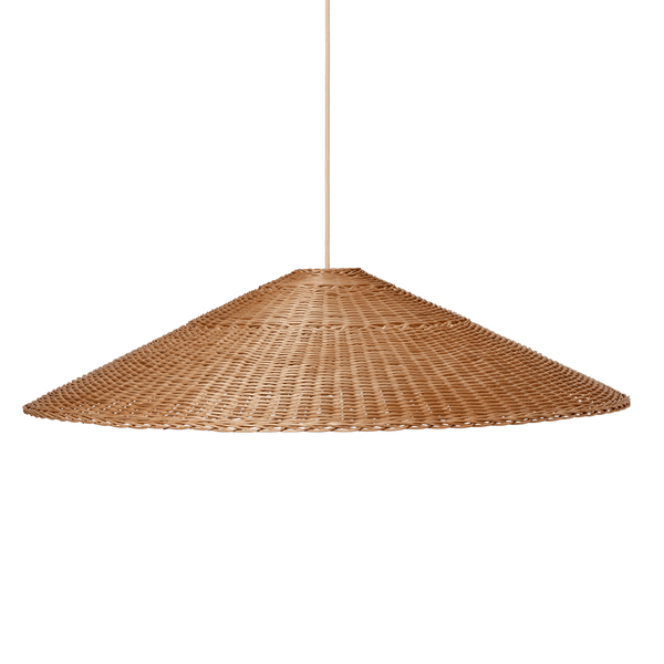 ferm LIVING | Dou Natural Rattan Lampshade - Ø90