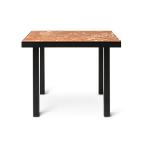 ferm LIVING | Flod Café Table - Terracotta and Black