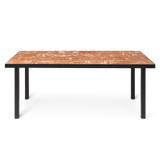 ferm LIVING | Flod Dining Table - Terracotta and Black