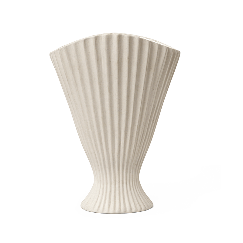 ferm LIVING | Fountain Vase - Off White