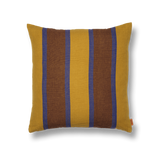 ferm LIVING | Grand Cushion - Lime/Bright Blue/Choco