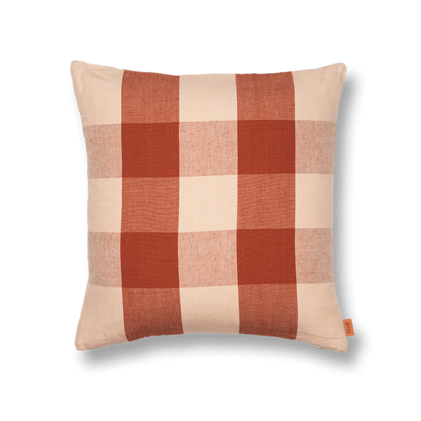 ferm LIVING | Grand Cushion - Rose/Rust