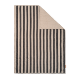 ferm LIVING | Grand Quilted Blanket - Sand / Black