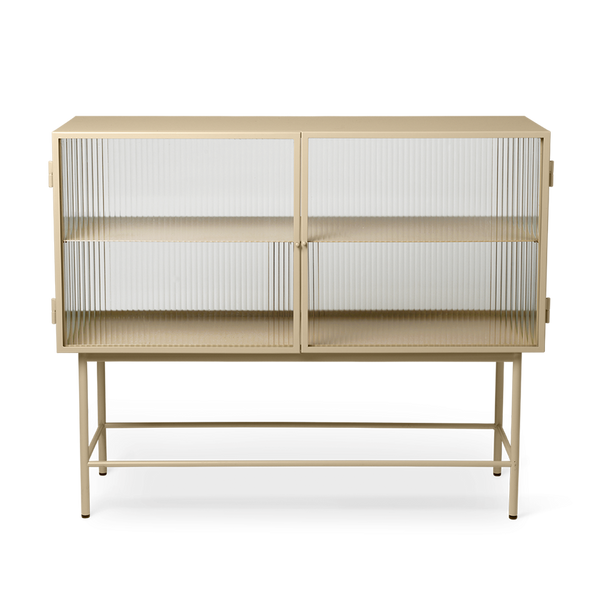 ferm LIVING | Haze Sideboard - Reeded Glass - Cashmere