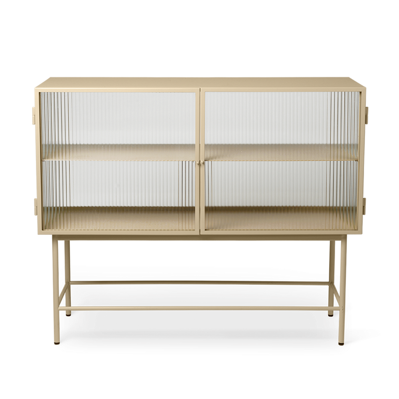 ferm LIVING | Haze Sideboard - Reeded Glass - Cashmere