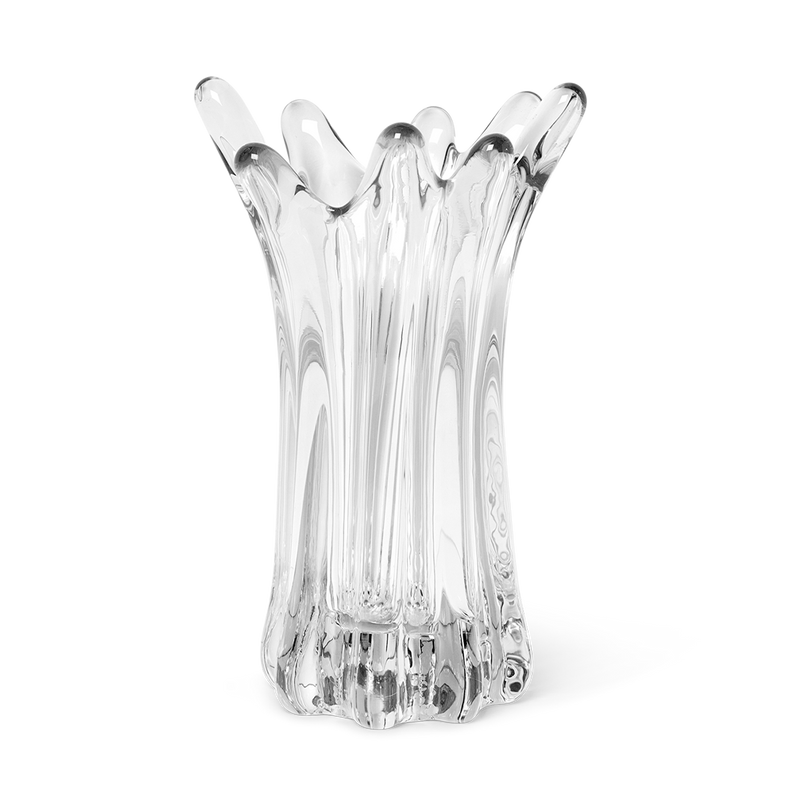 ferm LIVING | Holo Glass Vase - Clear