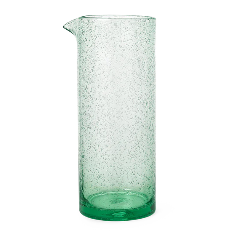 ferm LIVING | Oli Glass Jug - Recycled Clear