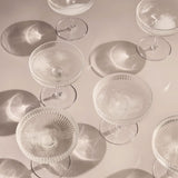 ferm LIVING | The Ripple Glass Complete Collection - Clear