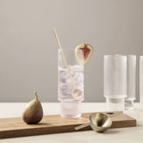 ferm LIVING | Ripple Long Drink Glasses - Set of 4 - Clear