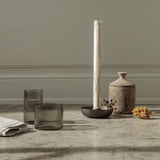 ferm LIVING | Bowl Candle Holder Single - Aluminium